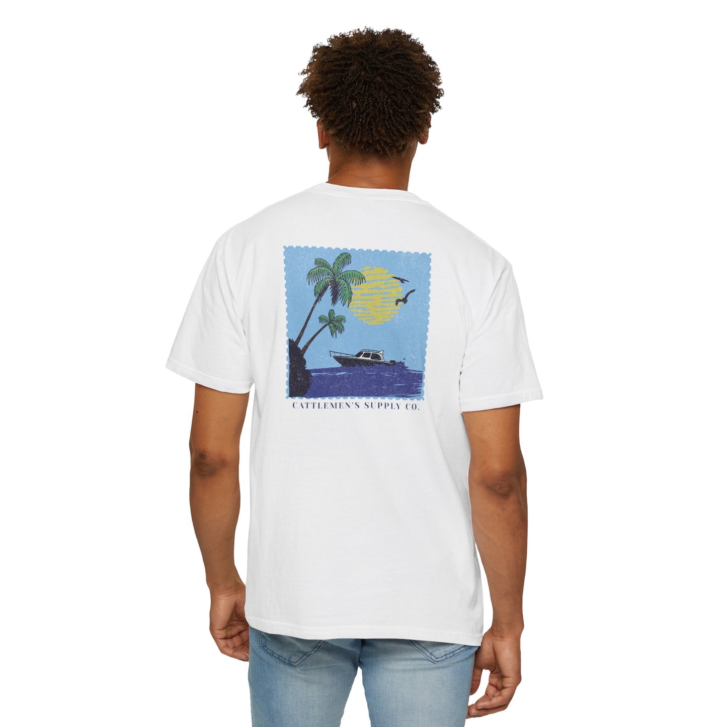 Cattlemen's Supply Summer Postcard Graphic Tee