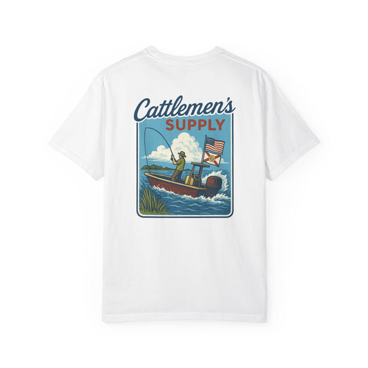 Vintage Fishing Cattlemen's Supply T-Shirt