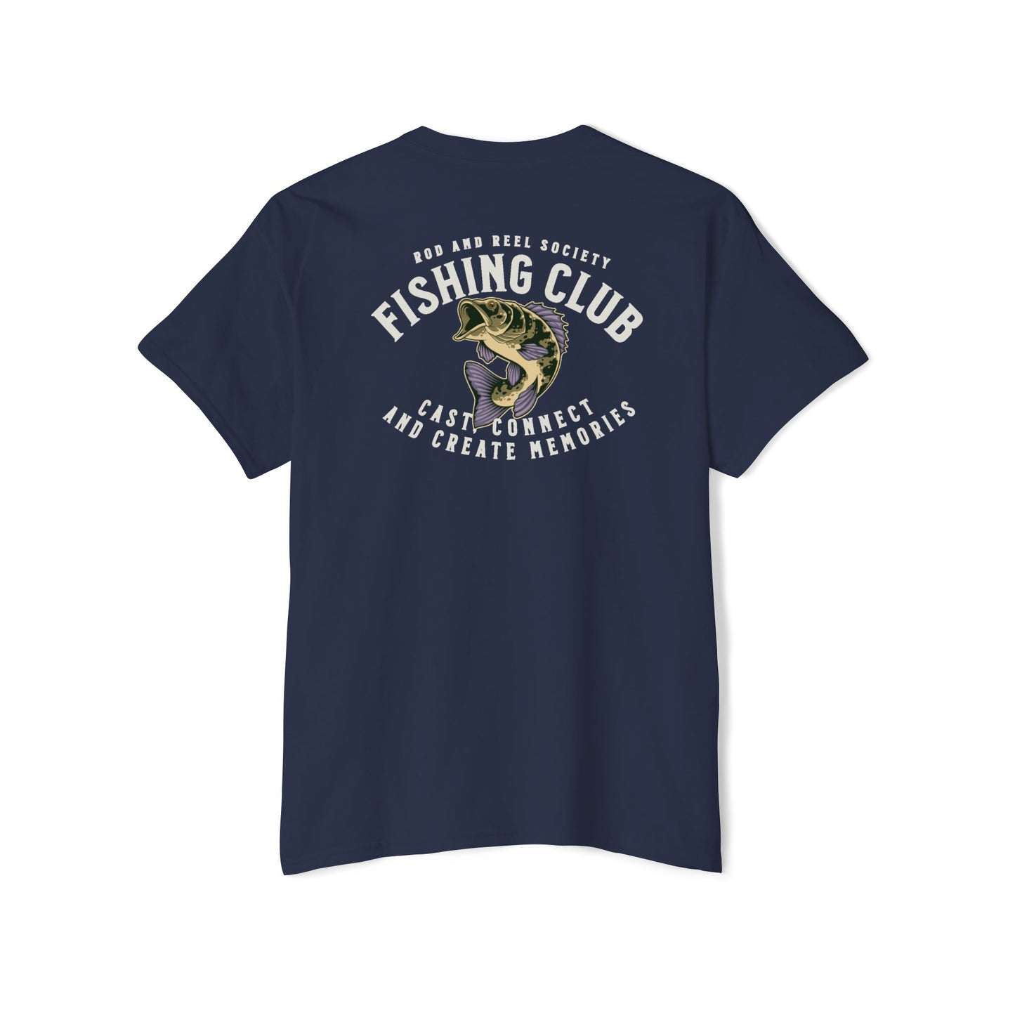 Rod and Reel Society Fishing Club Pocket Tee