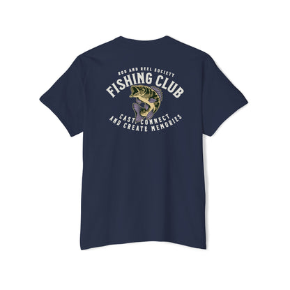 Rod and Reel Society Fishing Club Pocket Tee
