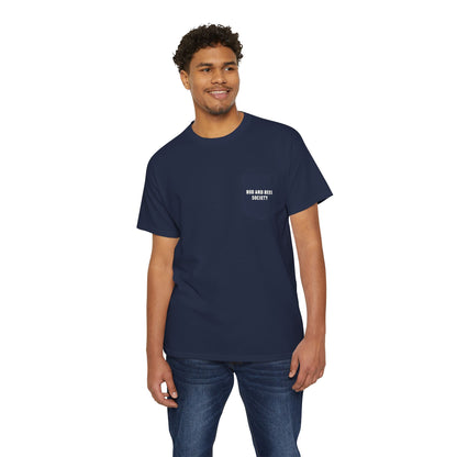 Rod and Reel Society Fishing Club Pocket Tee