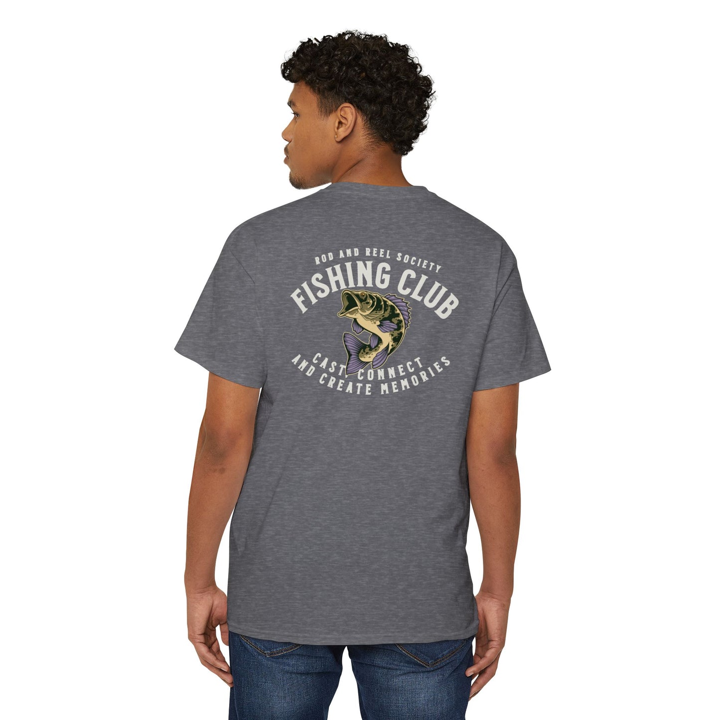 Rod and Reel Society Fishing Club Pocket Tee