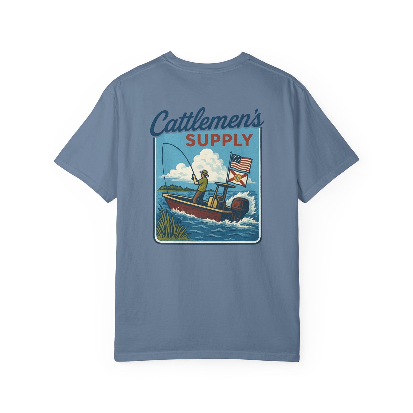 Vintage Fishing Cattlemen's Supply T-Shirt