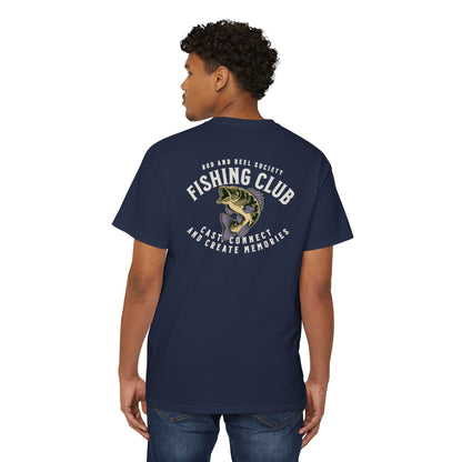Rod and Reel Society Fishing Club Pocket Tee