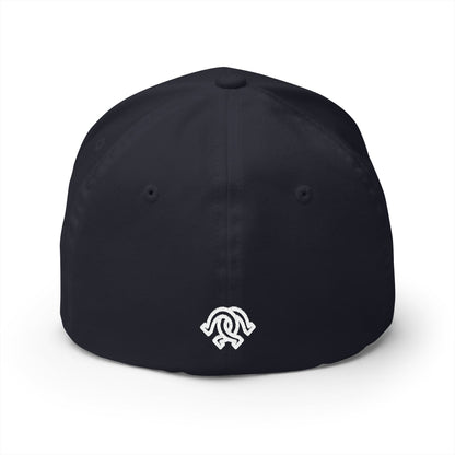Embroidered Cattlemen's Fitted Fishing Club Cap