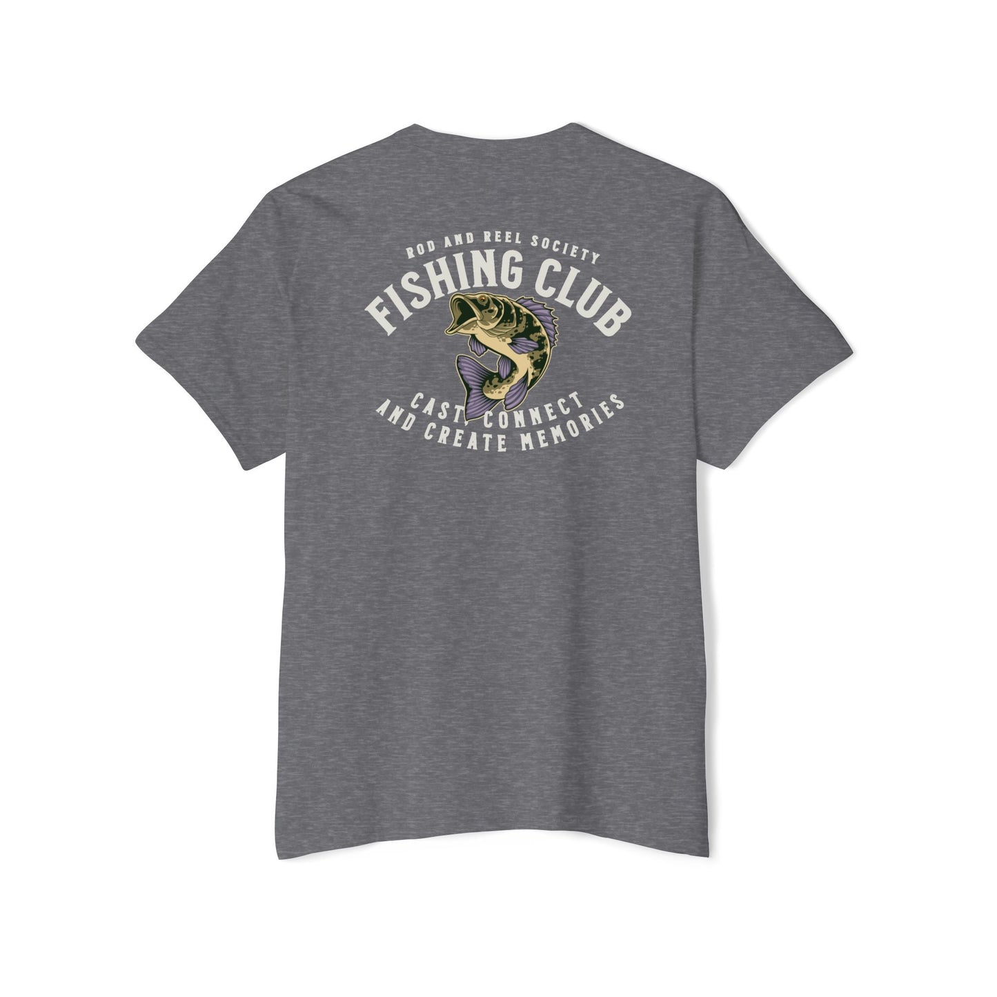 Rod and Reel Society Fishing Club Pocket Tee