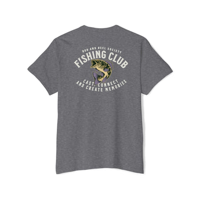 Rod and Reel Society Fishing Club Pocket Tee