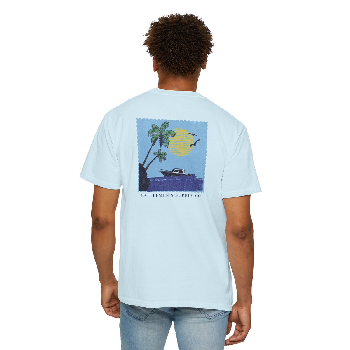Cattlemen's Supply Summer Postcard Graphic Tee